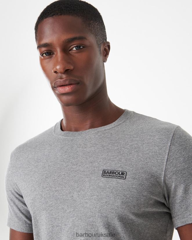 International T-Shirt Small Logo Barbour Men R08LB6847 Clothing Soil