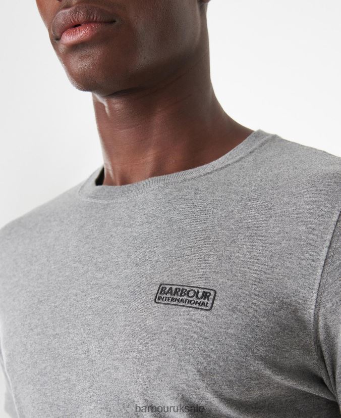 International T-Shirt Small Logo Barbour Men R08LB6847 Clothing Soil