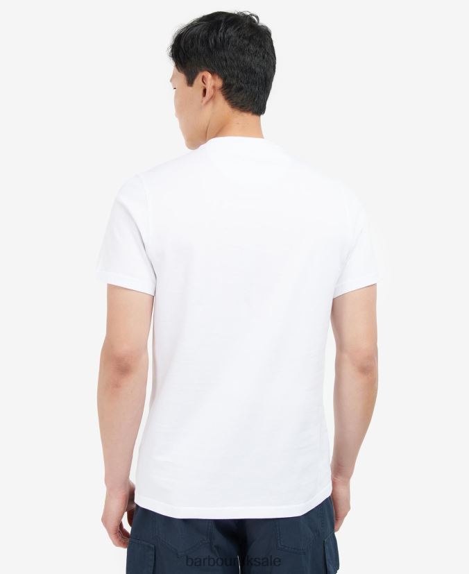 Langdon Pocket T-Shirt Barbour Men R08LB6900 Clothing Classic Navy