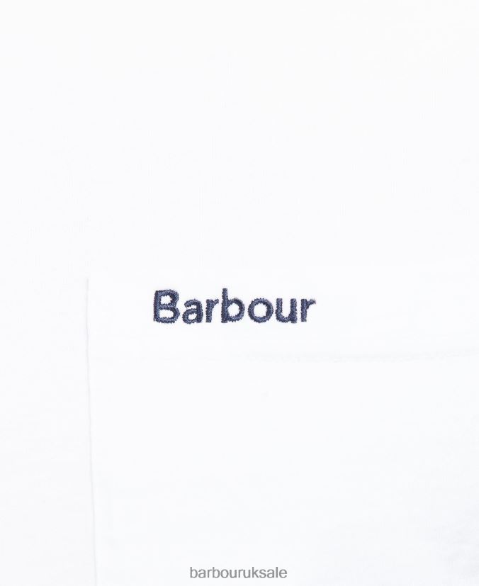 Langdon Pocket T-Shirt Barbour Men R08LB6900 Clothing Classic Navy