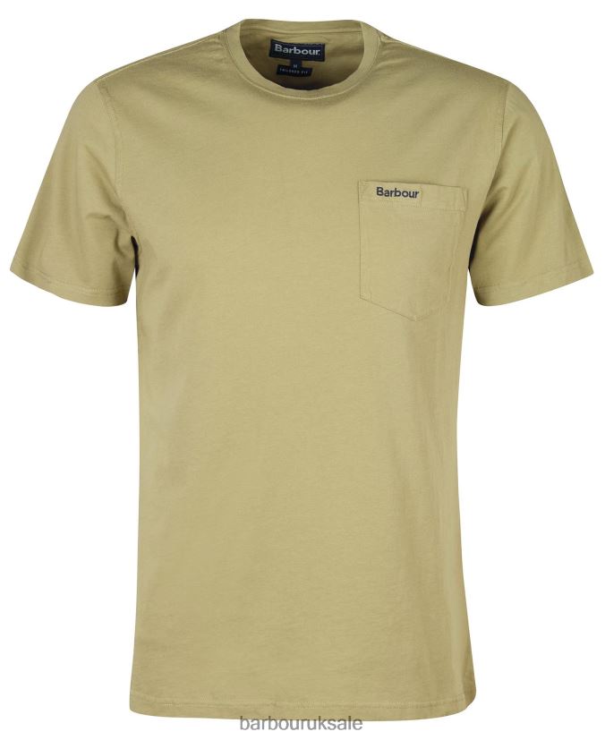 Langdon Pocket T-Shirt Barbour Men R08LB6935 Clothing Classic Navy