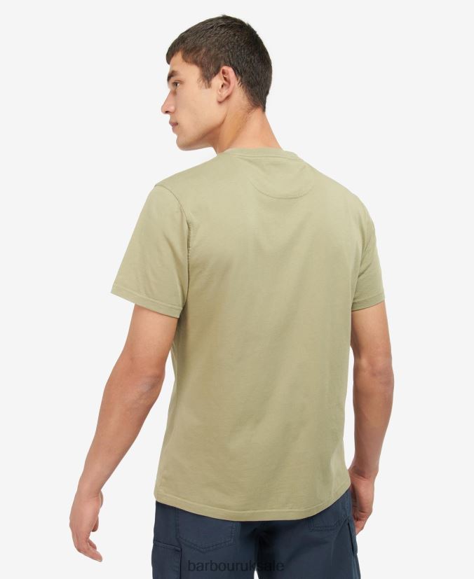 Langdon Pocket T-Shirt Barbour Men R08LB6935 Clothing Classic Navy