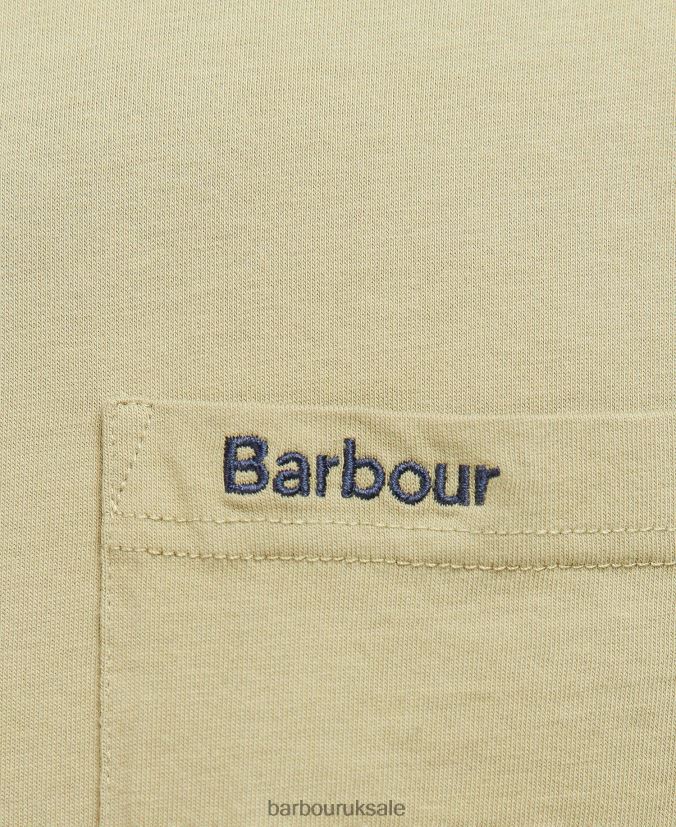 Langdon Pocket T-Shirt Barbour Men R08LB6935 Clothing Classic Navy
