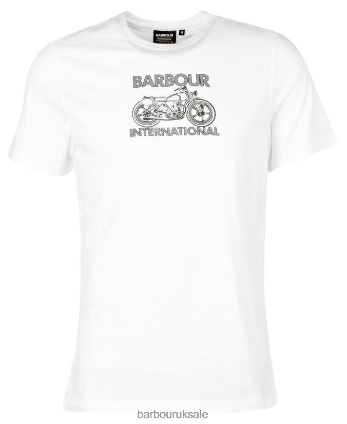 Lens Graphic-Print T-Shirt Barbour Men R08LB6808 Clothing Light Moss