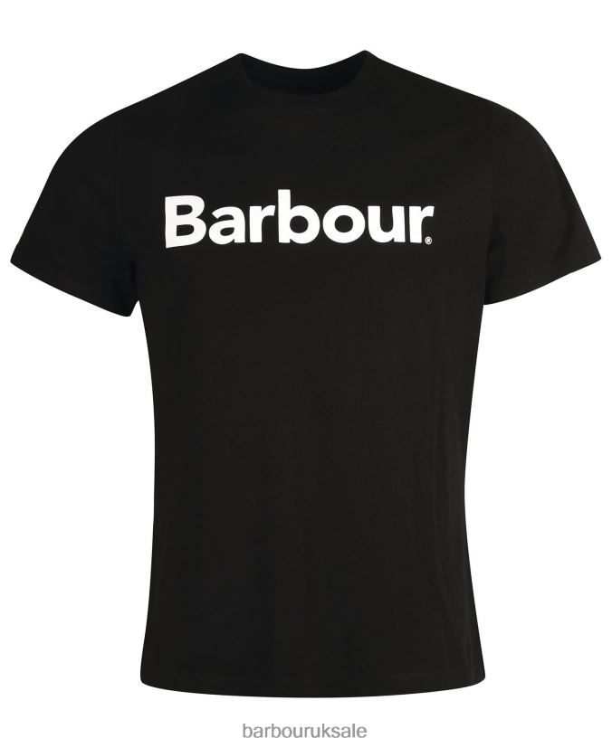 Logo T-Shirt Barbour Men R08LB6933 Clothing Coral Sands