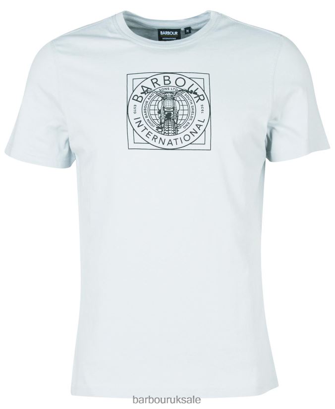 Miles Graphic-Print T-Shirt Barbour Men R08LB6927 Clothing Night Sky