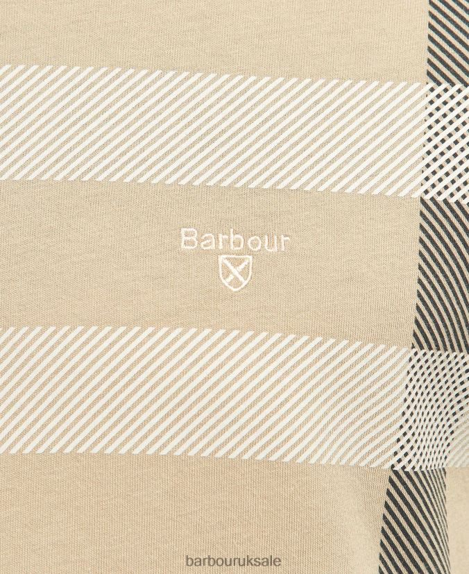 Norman T-Shirt Barbour Men R08LB6949 Clothing Washed Stone