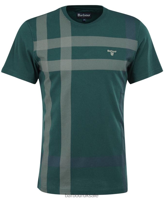Norman T-Shirt Barbour Men R08LB6963 Clothing Washed Stone