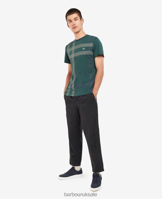 Norman T-Shirt Barbour Men R08LB6963 Clothing Washed Stone