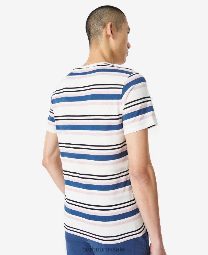 Norwood T-Shirt Barbour Men R08LB6780 Clothing Whisper White