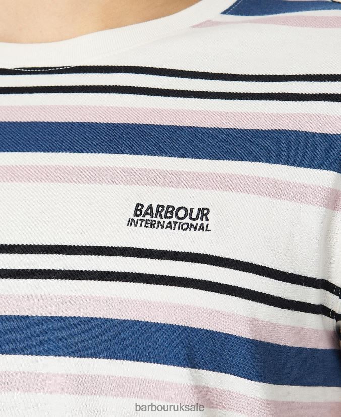 Norwood T-Shirt Barbour Men R08LB6780 Clothing Whisper White