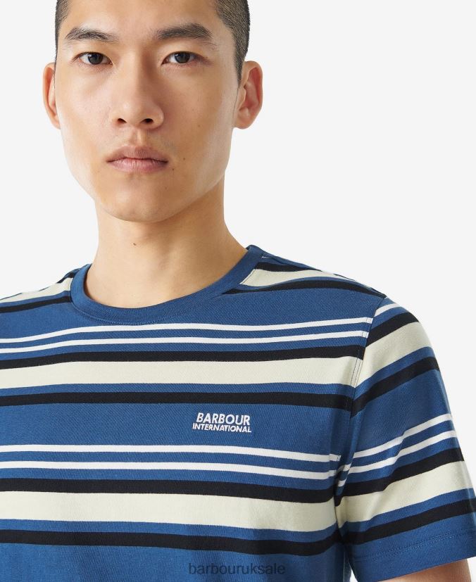 Norwood T-Shirt Barbour Men R08LB6891 Clothing Whisper White