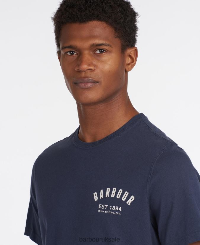 Preppy T-Shirt Barbour Men R08LB6769 Clothing Corn