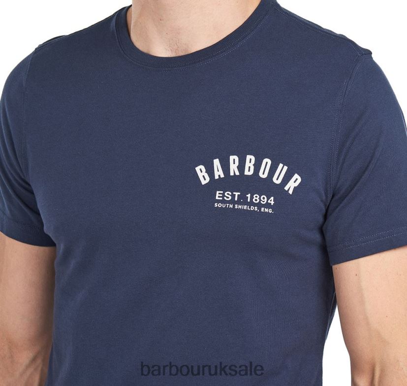 Preppy T-Shirt Barbour Men R08LB6769 Clothing Corn