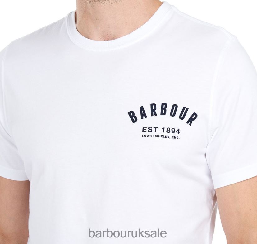 Preppy T-Shirt Barbour Men R08LB6809 Clothing Dusty Mint