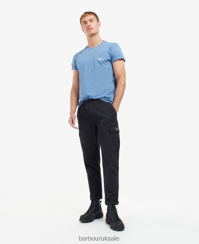 Radok Pocket T-Shirt Barbour Men R08LB6852 Clothing Forest