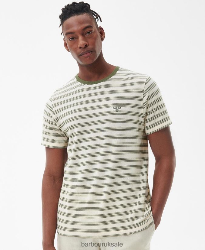 Sherburn T-Shirt Barbour Men R08LB6807 Clothing Cornstalk