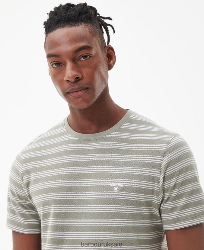Sherburn T-Shirt Barbour Men R08LB6815 Clothing Cornstalk
