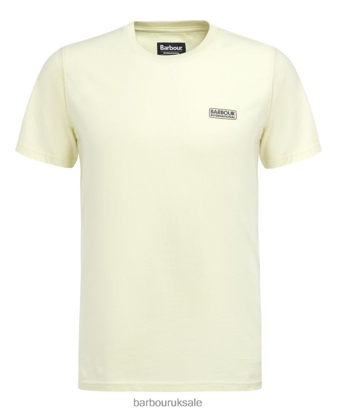 Small Logo T-Shirt Barbour Men R08LB6804 Clothing White/Classic Black
