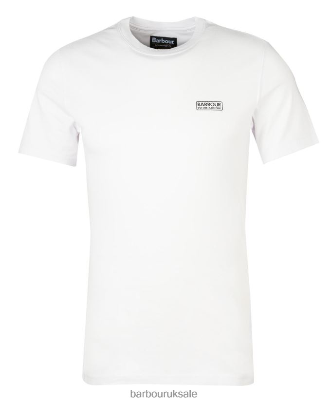Small Logo T-Shirt Barbour Men R08LB6844 Clothing Amber
