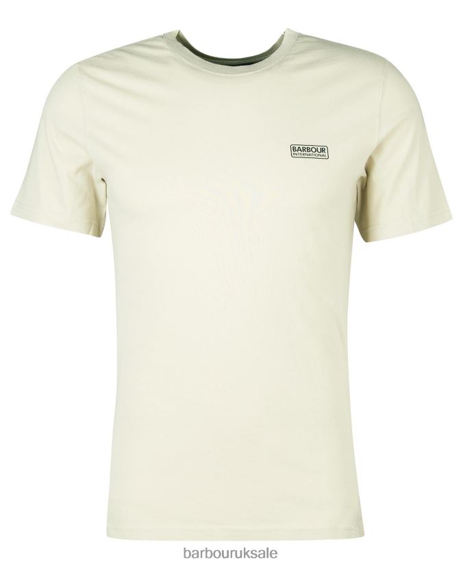 Small Logo T-Shirt Barbour Men R08LB6845 Clothing Kombu Green