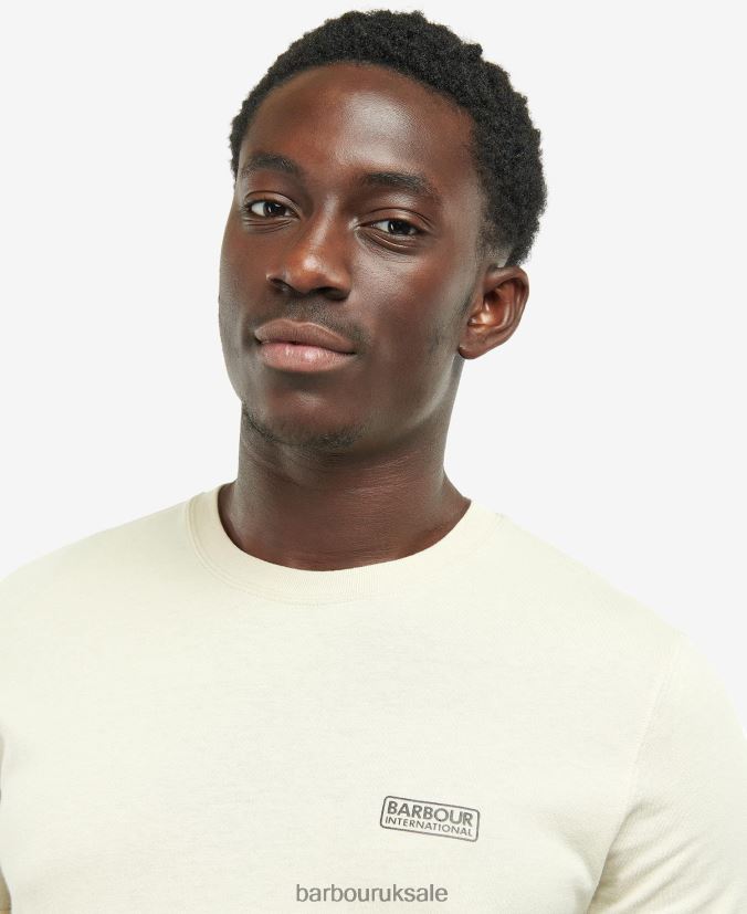 Small Logo T-Shirt Barbour Men R08LB6845 Clothing Kombu Green