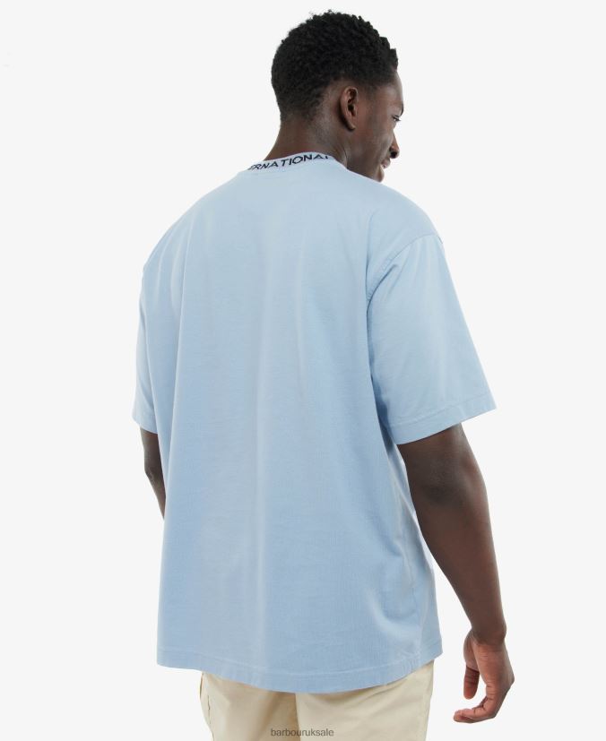 Smith Oversized T-Shirt Barbour Men R08LB6842 Clothing Paloma