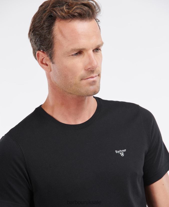 Sports T-Shirt Barbour Men R08LB6744 Clothing Loch Blue
