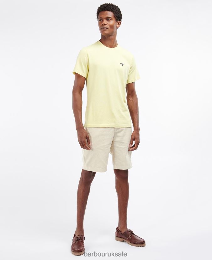 Sports T-Shirt Barbour Men R08LB6812 Clothing Dusty Mint