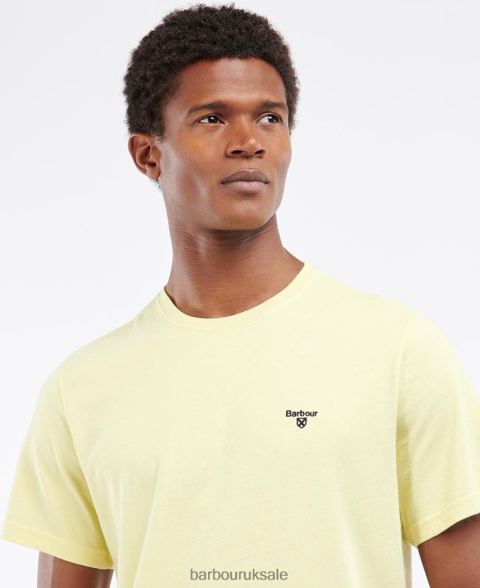 Sports T-Shirt Barbour Men R08LB6812 Clothing Dusty Mint