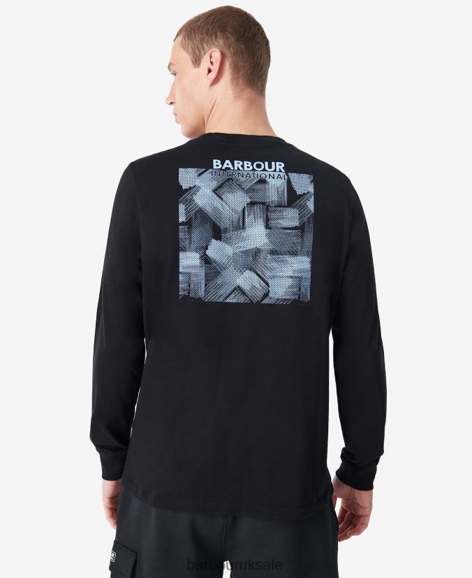 Storm T-Shirt Barbour Men R08LB6851 Clothing Classic Black