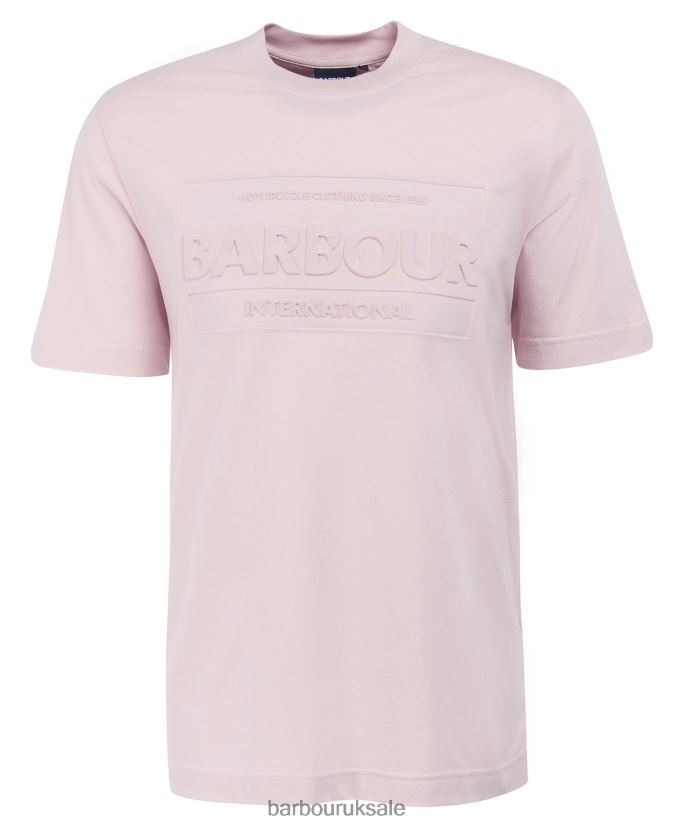 Tilt T-Shirt Barbour Men R08LB6825 Clothing Dusk Pink