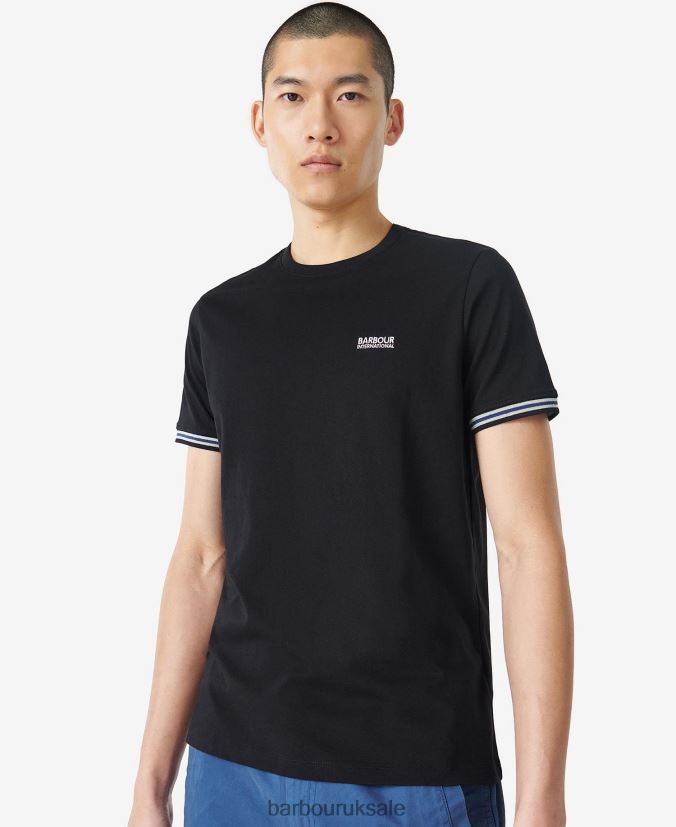 Torque Tipped T-Shirt Barbour Men R08LB6865 Clothing Whisper White