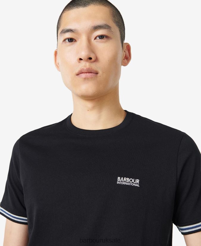 Torque Tipped T-Shirt Barbour Men R08LB6865 Clothing Whisper White