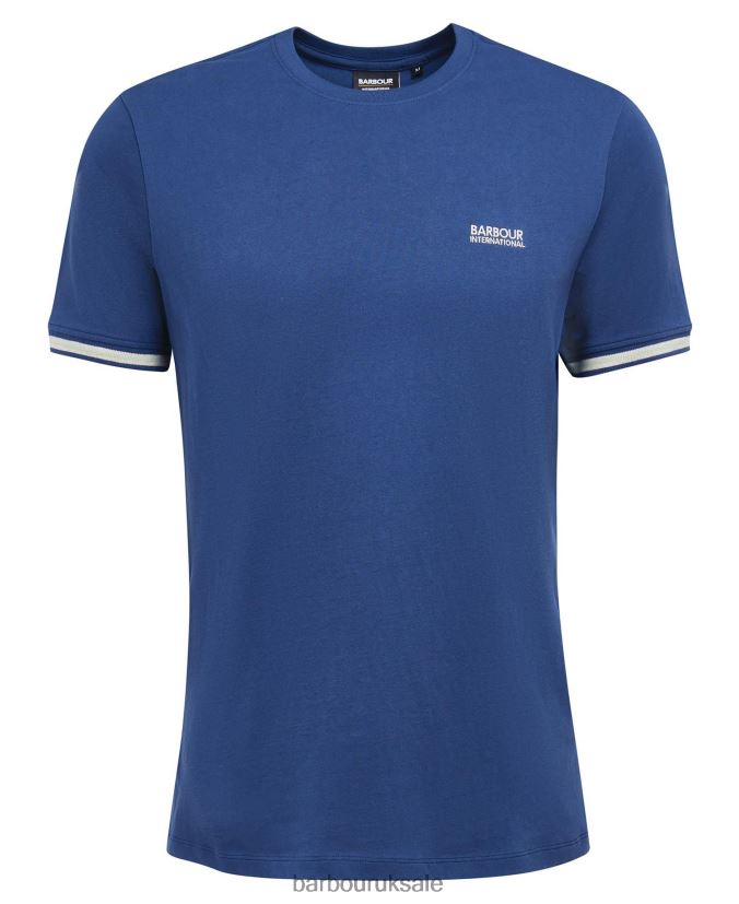 Torque Tipped T-Shirt Barbour Men R08LB6887 Clothing Whisper White