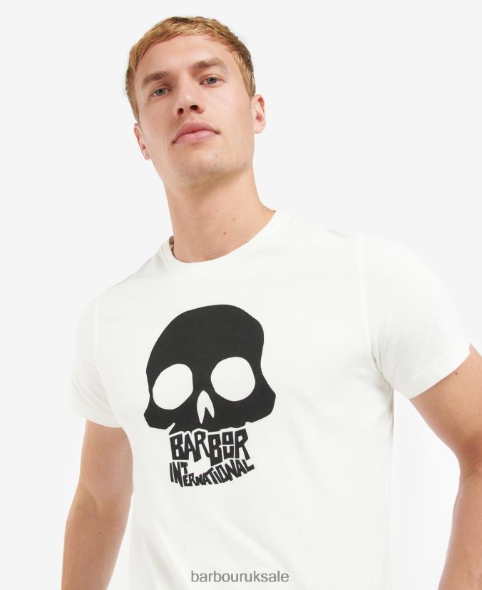 Vantage Graphic-Print T-Shirt Barbour Men R08LB6868 Clothing Racing Green