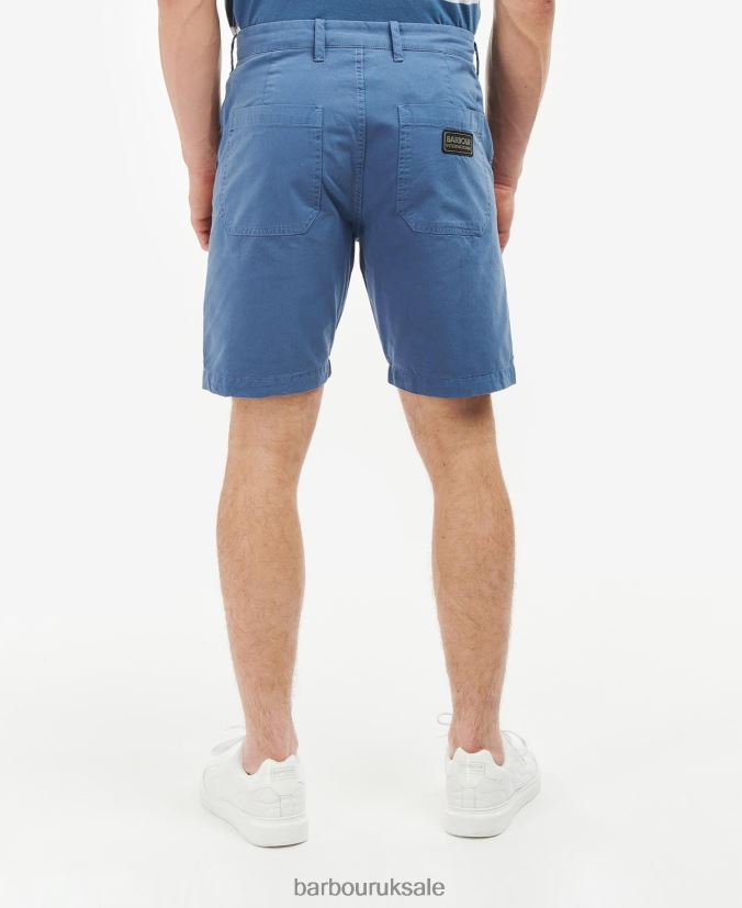 Argo Shorts Barbour Men R08LB61167 Clothing Blue Horizon