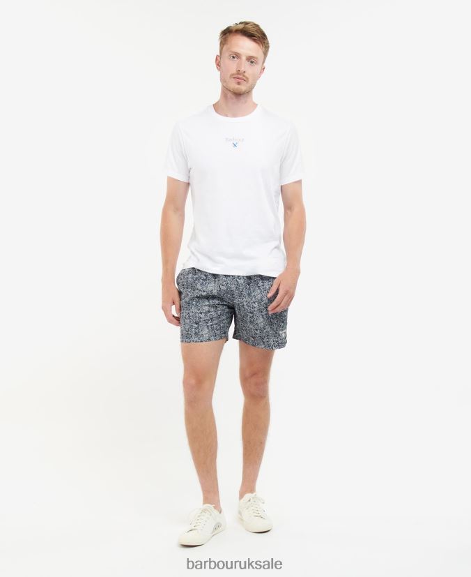Braithwaite Swim Shorts Barbour Men R08LB61178 Clothing Classic Navy