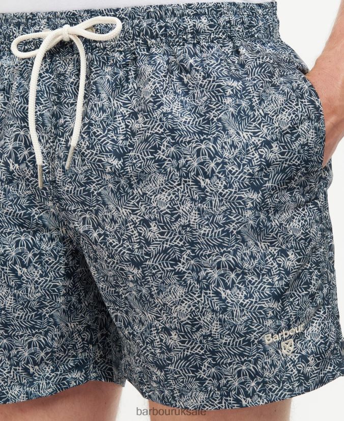Braithwaite Swim Shorts Barbour Men R08LB61178 Clothing Classic Navy