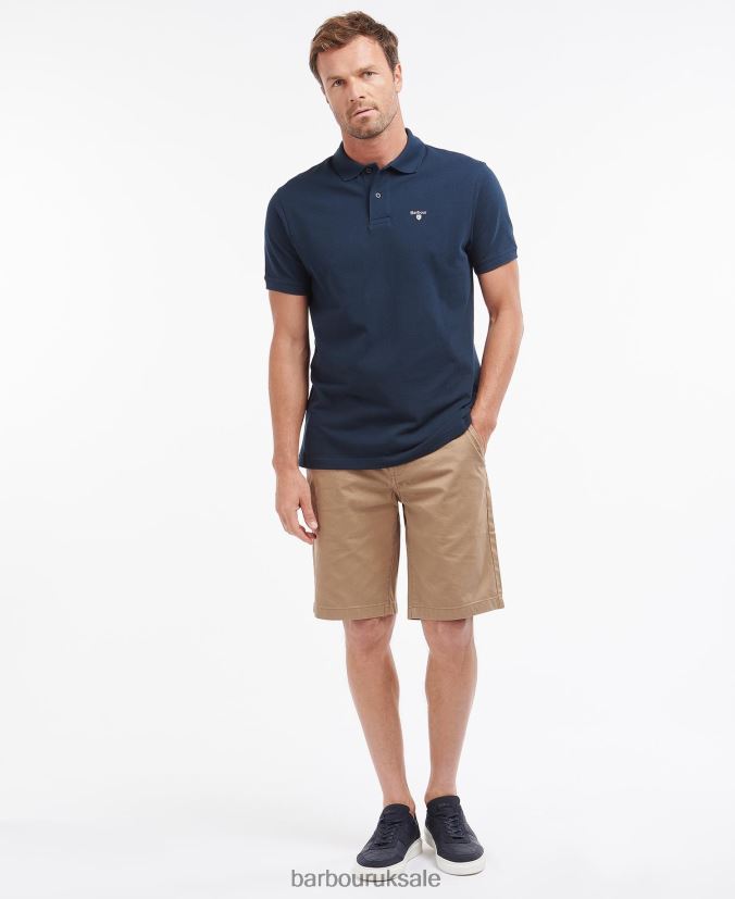 City Neuston Shorts Barbour Men R08LB61149 Clothing City Navy
