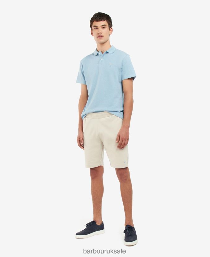 Cleatlam Sweat Shorts Barbour Men R08LB61172 Clothing Mist