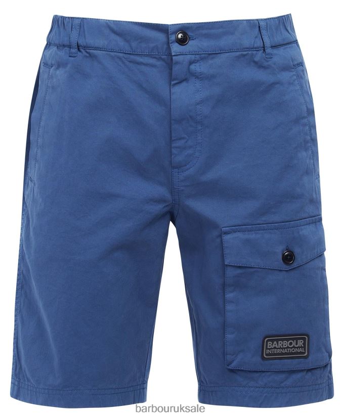 Cloud Shorts Barbour Men R08LB61147 Clothing Dark Denim