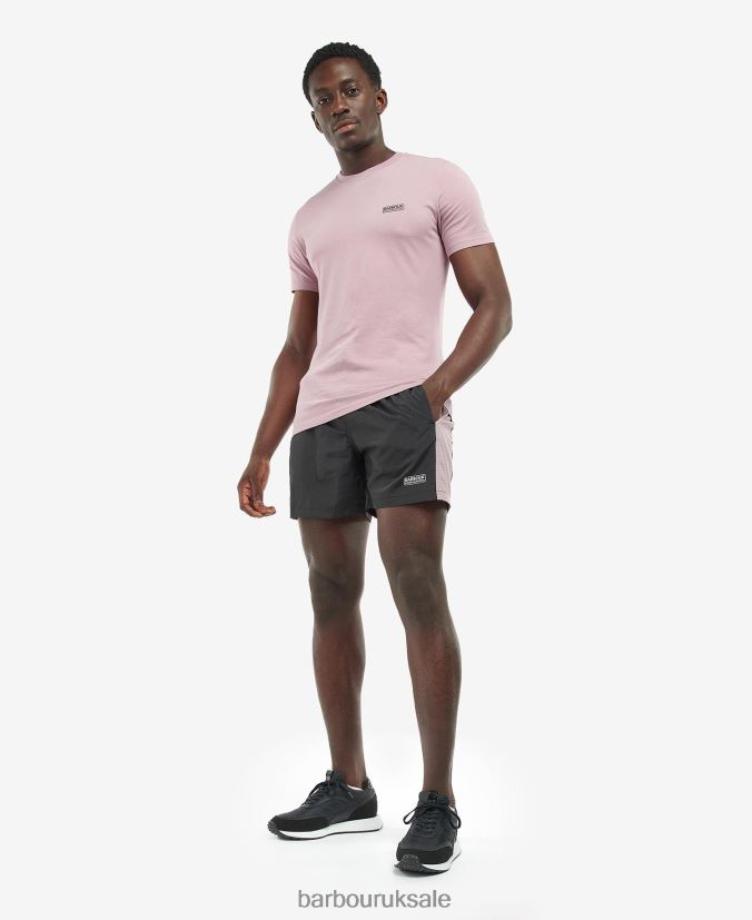 Colour-Block Swim Shorts Barbour Men R08LB61220 Clothing Black/Thistle