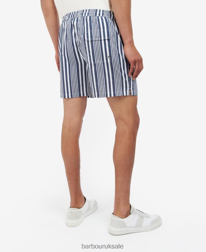 Deckham Swim Shorts Barbour Men R08LB61156 Clothing Classic Red