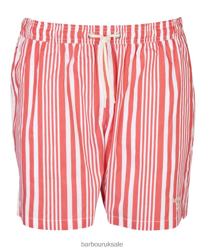 Deckham Swim Shorts Barbour Men R08LB61213 Clothing Classic Red