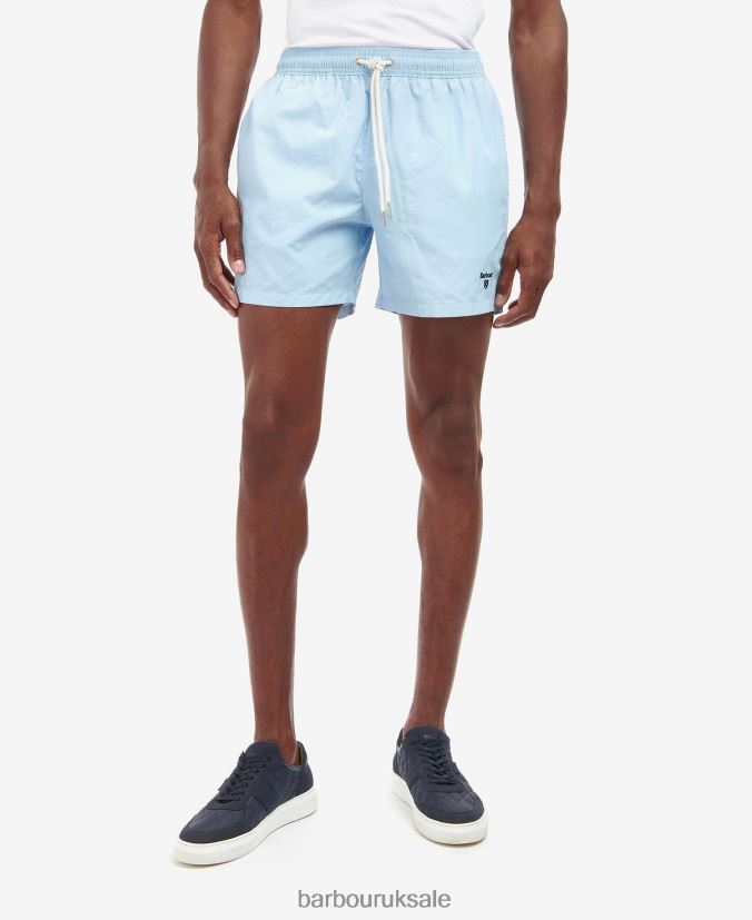 Essential Logo 5'' Swim Shorts Barbour Men R08LB61168 Clothing Coral Sands