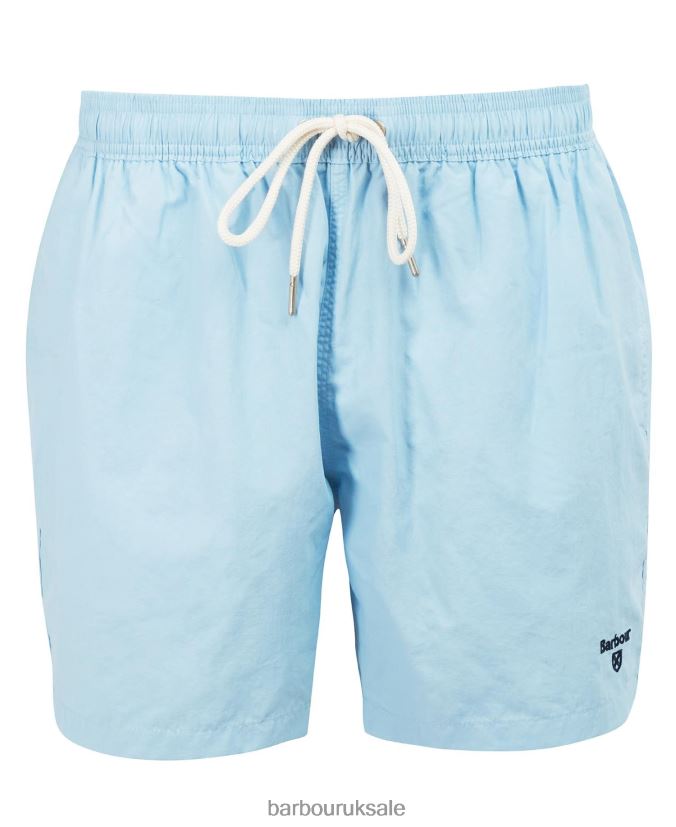Essential Logo 5'' Swim Shorts Barbour Men R08LB61168 Clothing Coral Sands