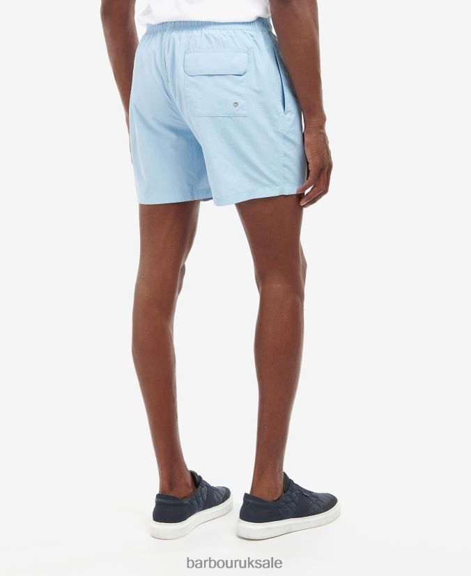 Essential Logo 5'' Swim Shorts Barbour Men R08LB61168 Clothing Coral Sands
