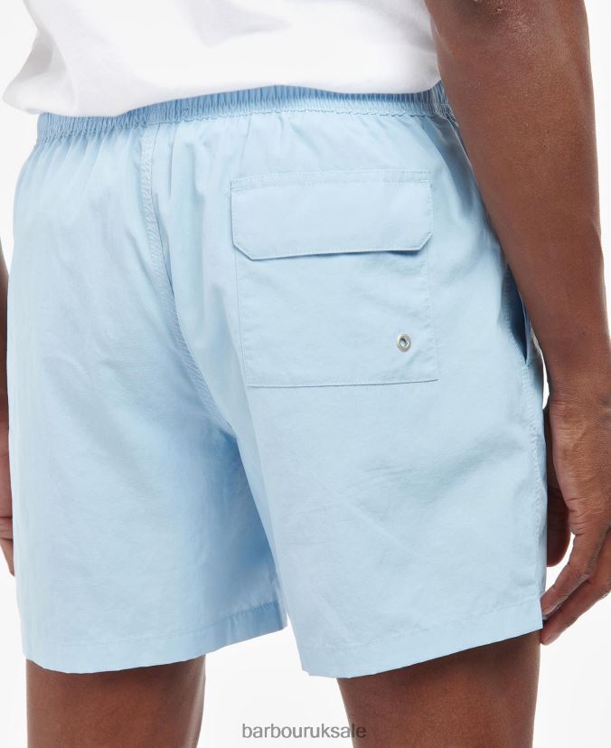 Essential Logo 5'' Swim Shorts Barbour Men R08LB61168 Clothing Coral Sands