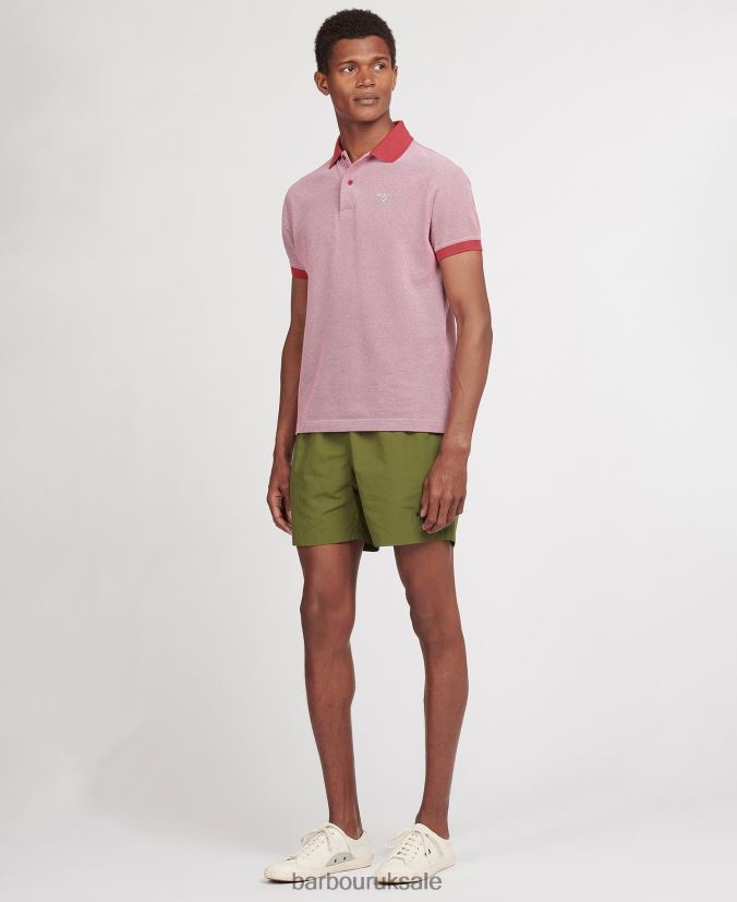 Essential Logo 5'' Swim Shorts Barbour Men R08LB61194 Clothing Olive